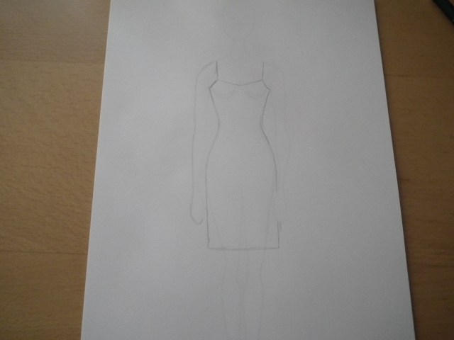 how to draw clothing 1: a simple dress TailorFairy how to draw clothing 1: a simple dress TailorFairy